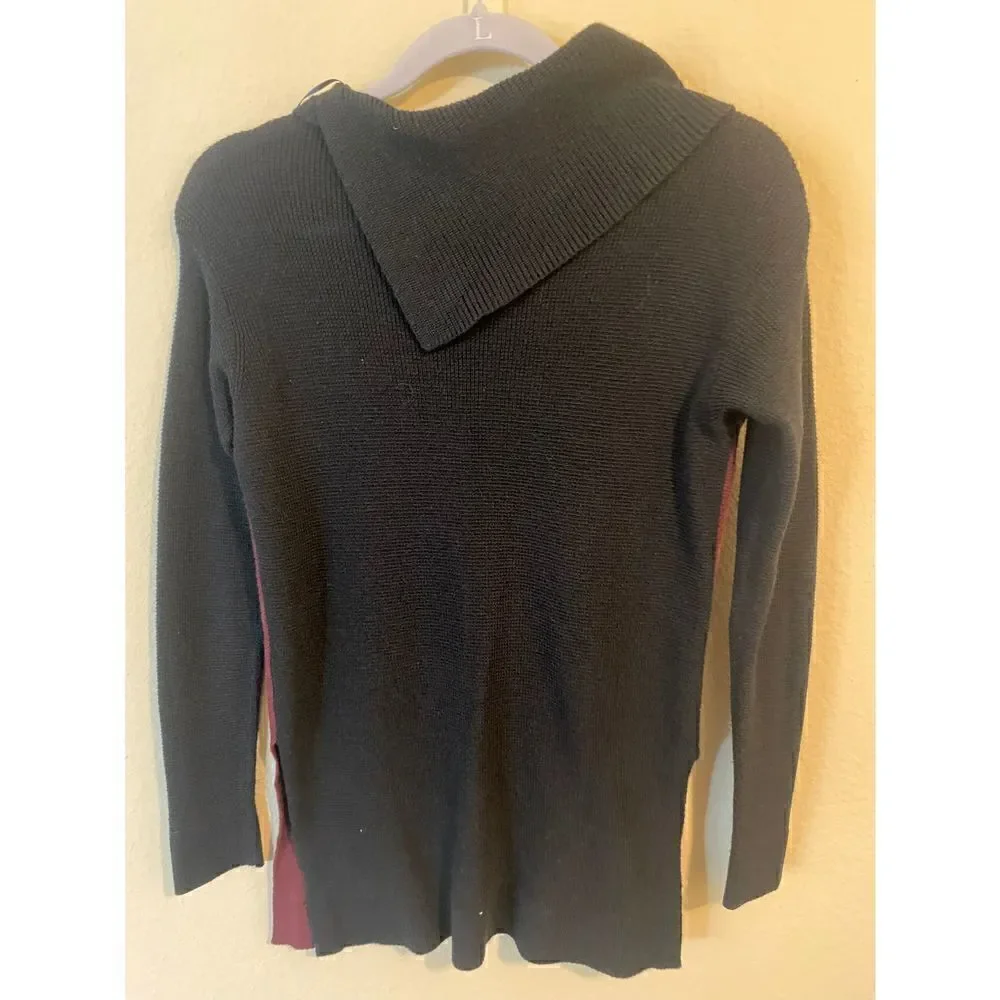 Vince Camuto two-tone block sweater